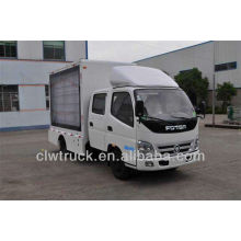 Low Price Foton double row cab truck mobile led display